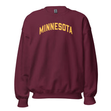 Minnesota Maroon and Gold Men's Crewneck Sweatshirt