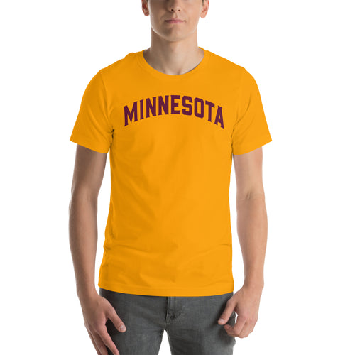 Minnesota Gold and Maroon Men's Tee
