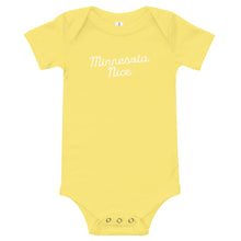 Minnesota Nice Baby Onesie