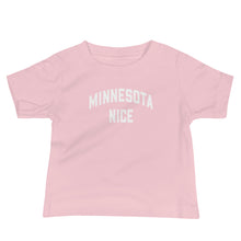 Minnesota Nice Block Baby Tee