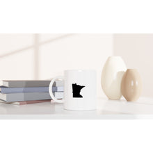 Minnesota 11 oz White Mug