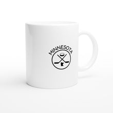 Minnesota Hockey 11 oz White Mug