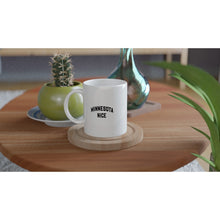 Minnesota Nice Block 11 oz White Mug