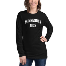 Minnesota Nice Block Women's Long Sleeve Tee