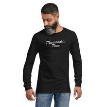 Minnesota Nice Script Men's Long Sleeve Tee