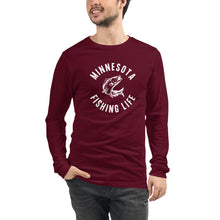 Minnesota Fishing Life Men's Long Sleeve Tee