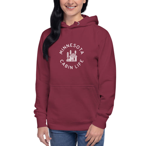 Minnesota Cabin Life Women's Hoodie