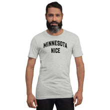 Minnesota Nice Block Men's Tee Black Print