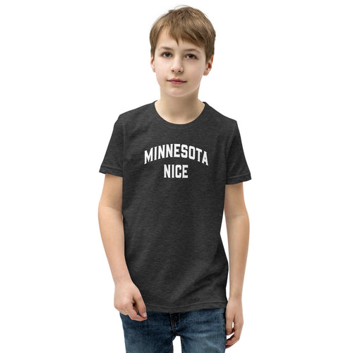 Minnesota Nice Block Youth Tee