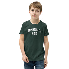 Minnesota Nice Block Youth Tee