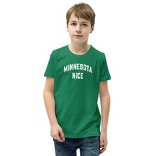 Minnesota Nice Block Youth Tee